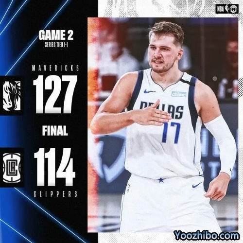 <a href=/lanqiuxiangguan/mavericks/ target=_blank class=infotextkey>独行侠</a>击沉<a href=/lanqiuxiangguan/clippers/ target=_blank class=infotextkey>快船</a>大比分扳1-1平！