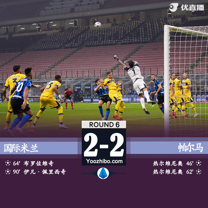 <a href=/zuqiuxiangguan/intermilan/ target=_blank class=infotextkey>国际米兰</a>2-2帕尔马